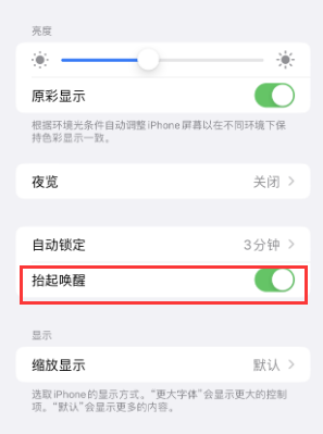 惠州苹果授权维修站分享iPhone轻点无法唤醒怎么办