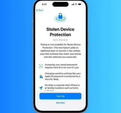 惠州苹果授权维修店分享被盗设备保护功能开启方法 