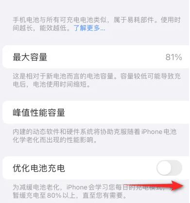 惠州苹果15维修分享iPhone15充电到80%就充不进电了怎么办 