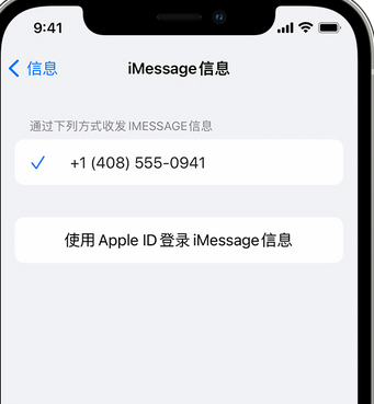 惠州apple维修iPhone上无法正常发送iMessage信息 